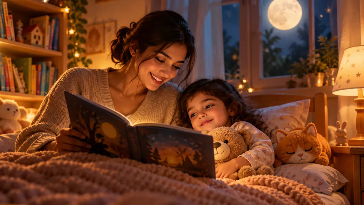 Bedtime Stories for 3 Year Olds: 5 Short Stories to Read Tonight